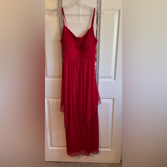 Enfocus Studio Red Maxi Dress Sz 14 - Picture 2 of 3